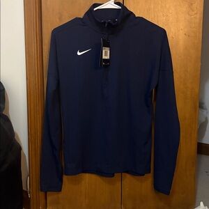 Nike Navy blue Quarter-Zip Pullover